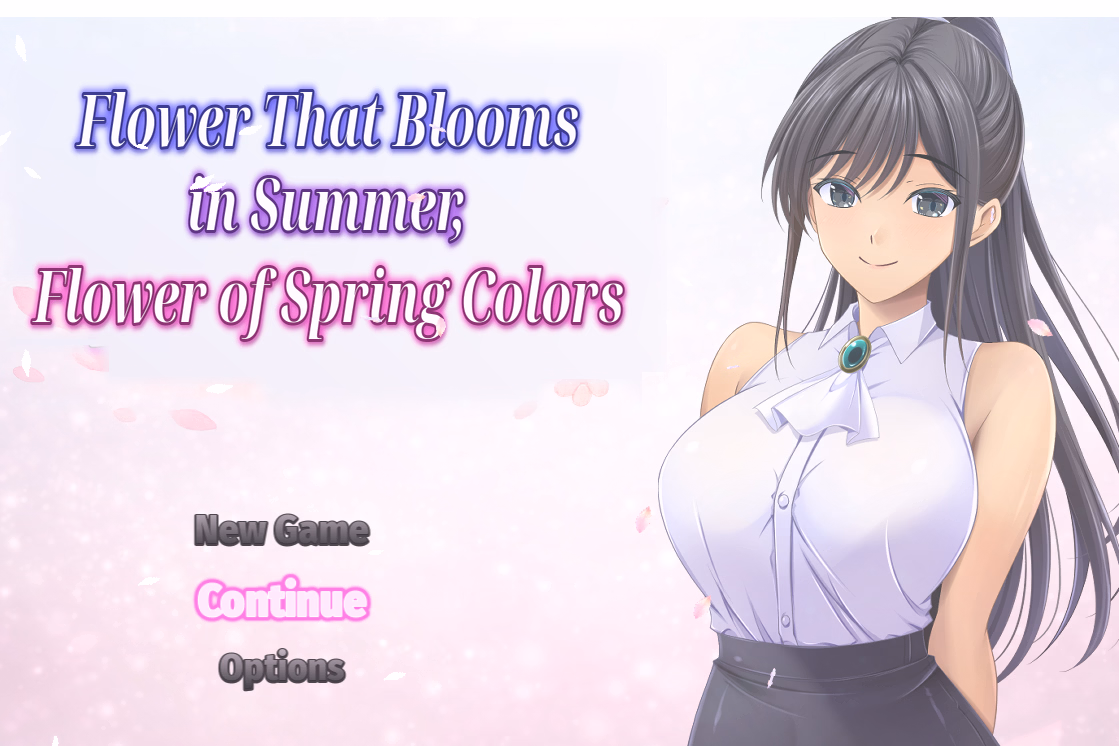 Flower That Blooms in Summer, Flower of Spring Colors